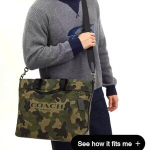 Tote Bag 38 With Camo Print